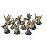Games Workshop CHAOS SPACE MARINES 10 Chaos Space Marines #4 WELL PAINTED 40K