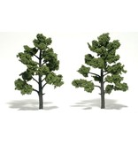 Woodland Scenics Woodland Scenics - Ready Made Realistic Trees - Light Green- 2 Trees (5-6 inches) TR1512