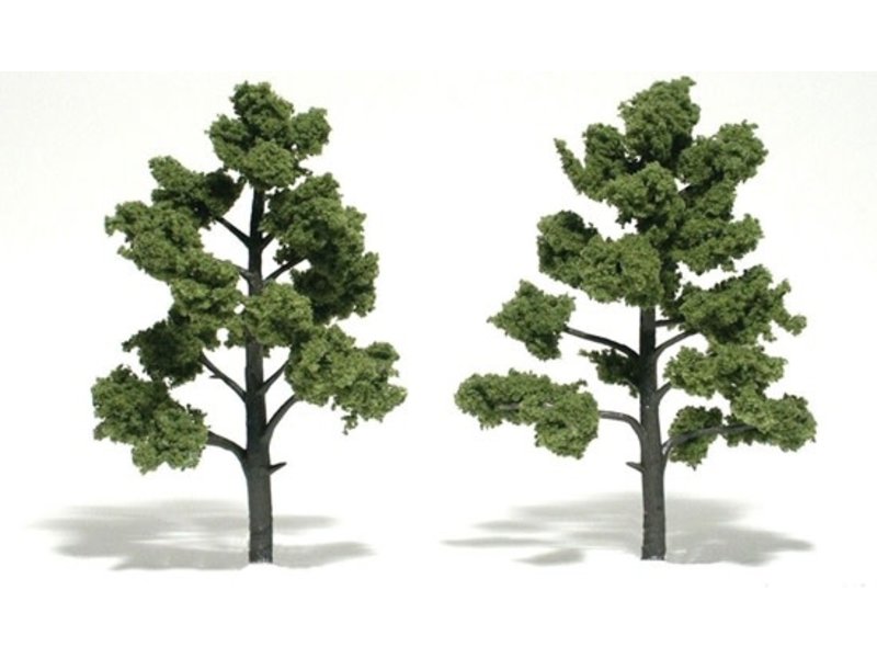 Woodland Scenics Woodland Scenics - Ready Made Realistic Trees - Light Green- 2 Trees (5-6 inches) TR1512