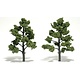Woodland Scenics - Ready Made Realistic Trees - Light Green- 2 Trees (5-6 inches) TR1512