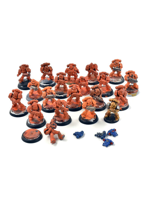 SPACE MARINES 20 Tactical Marines #2 bad condition
