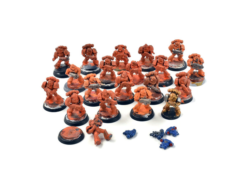 Games Workshop SPACE MARINES 20 Tactical Marines #2 bad condition
