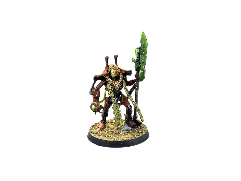 Games Workshop NECRONS Overlord #1 WELL PAINTED Warhammer 40K