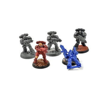 SPACE MARINES 4 Intercessors + 1 Reivers #1 Warhammer 40K