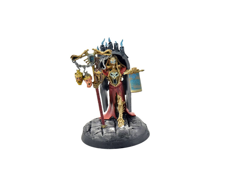 Games Workshop OSSIARCH BONEREAPERS Vokmortian, Master of the Bone-Tithe WELL PAINTED