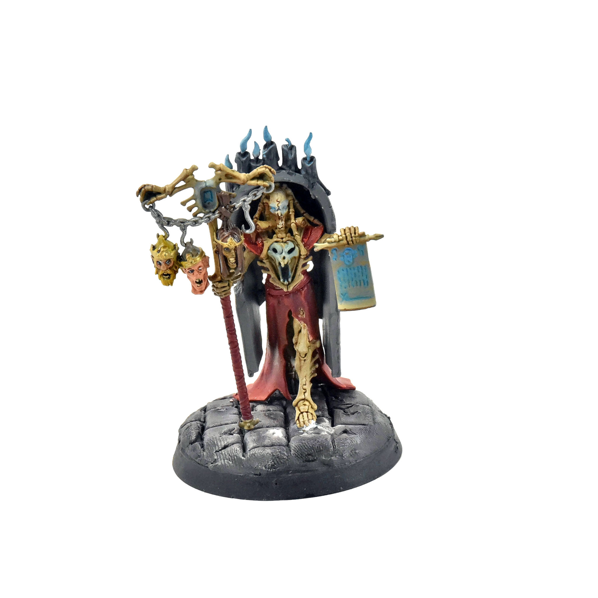 OSSIARCH BONEREAPERS Vokmortian, Master of the Bone-Tithe OSSIARCH BONEREAPERS Vokmortian, Master of the Bone-Tithe