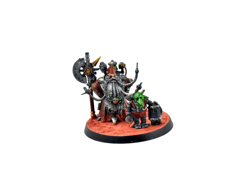 Games Workshop ADEPTUS MECHANICUS White Dwarf Tech-Priest Grombindal #1 WELL PAINTED