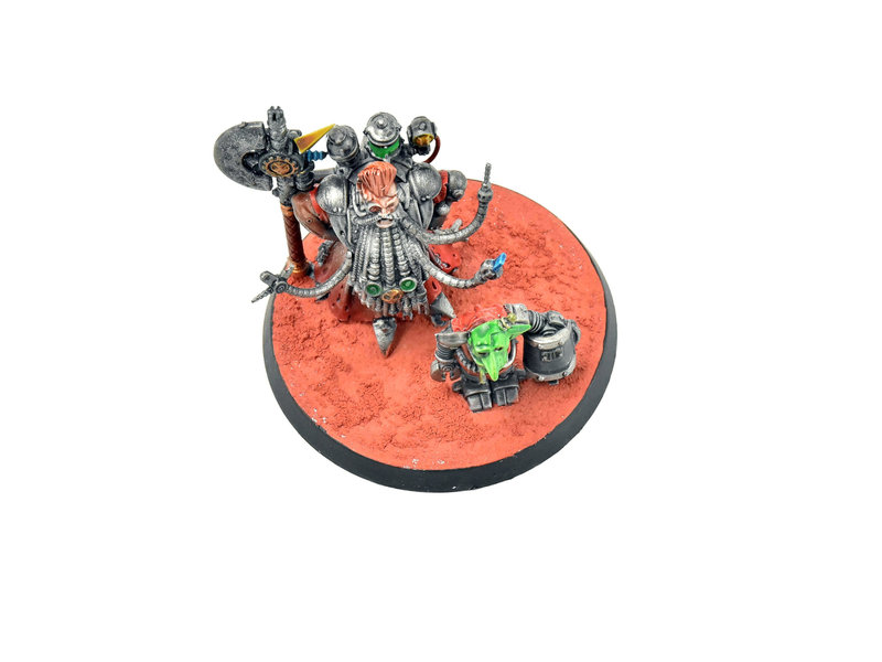 Games Workshop ADEPTUS MECHANICUS White Dwarf Tech-Priest Grombindal #1 WELL PAINTED