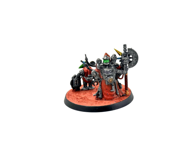 Games Workshop ADEPTUS MECHANICUS White Dwarf Tech-Priest Grombindal #1 WELL PAINTED