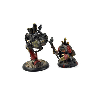 WARMACHINE Old Witch of Khador & Scrapsack #1 METAL Khador