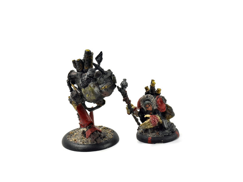 WARMACHINE Old Witch of Khador & Scrapsack #1 METAL Khador