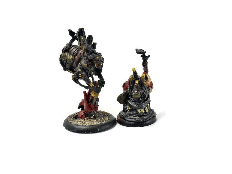 WARMACHINE Old Witch of Khador & Scrapsack #1 METAL Khador