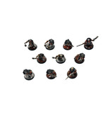 Games Workshop CHAOS SPACE MARINES 10 Chaos Cultists #2 PRO PAINTED Warhammer 40k