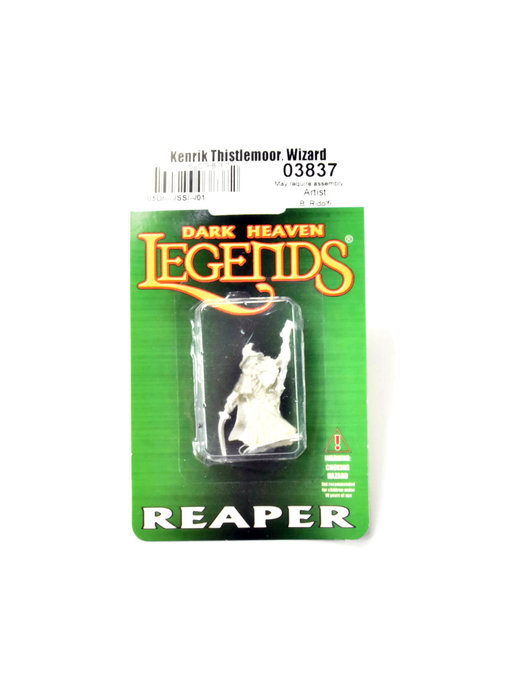 REAPER Miniatures Kenrik Thistlemoor, Wizard METAL