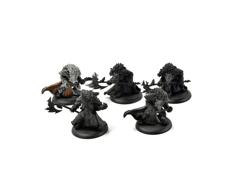 HORDES Circle Orboros 5 Warpborn Skinwalkers #1 METAL
