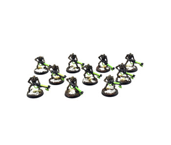 NECRONS 10 NECRON Warriors #6 WELL PAINTED Warhammer 40k