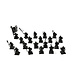 BRETONNIA 20 Men at Arms Not original Shield #1 PLASTIC Fantasy