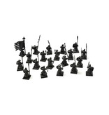 Games Workshop BRETONNIA 20 Men at Arms Not original Shield #1 PLASTIC Fantasy