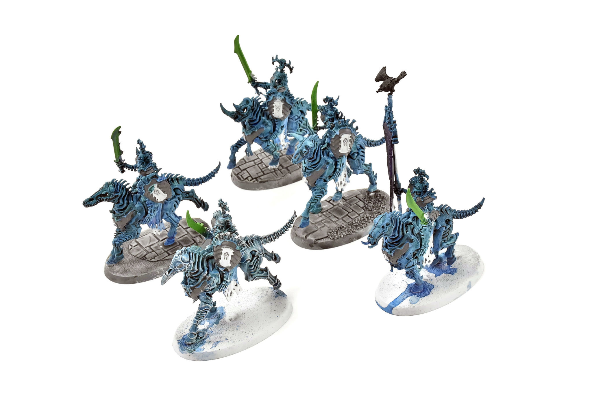 Games Workshop OSSIARCH BONEREAPERS 5 Kavalos Deathriders #2 Warhammer  Sigmar