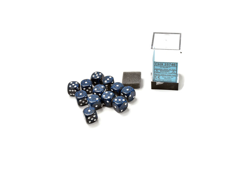 Games Workshop CHESSEX Blue and White Dice #1 Warhammer 40k D6