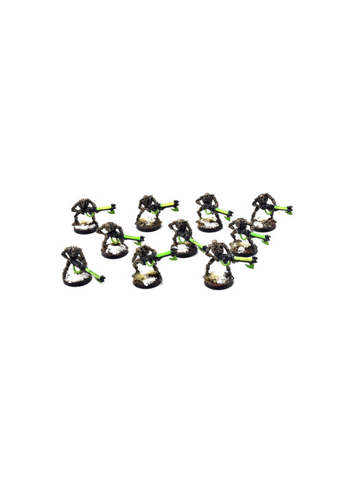 NECRONS 10 NECRON Warriors #1 WELL PAINTED Warhammer 40k