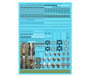 Iron Warriors Legion Transfer Sheet