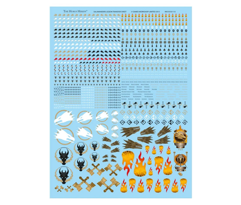 Salamanders Legion Transfer Sheet