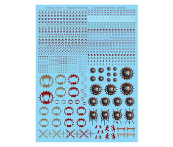 World Eaters Legion Transfer Sheet