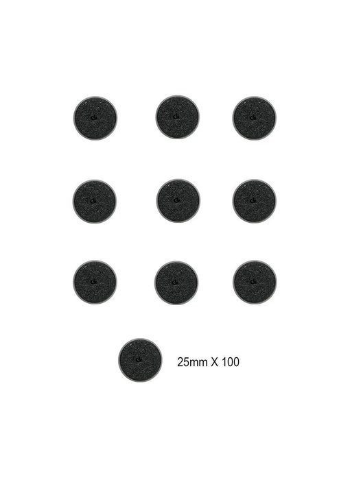 Citadel 25mm Round Base Set (100 Pack)