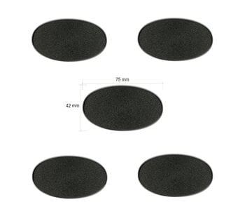 Citadel 75x42mm Oval Bases (5 Units)