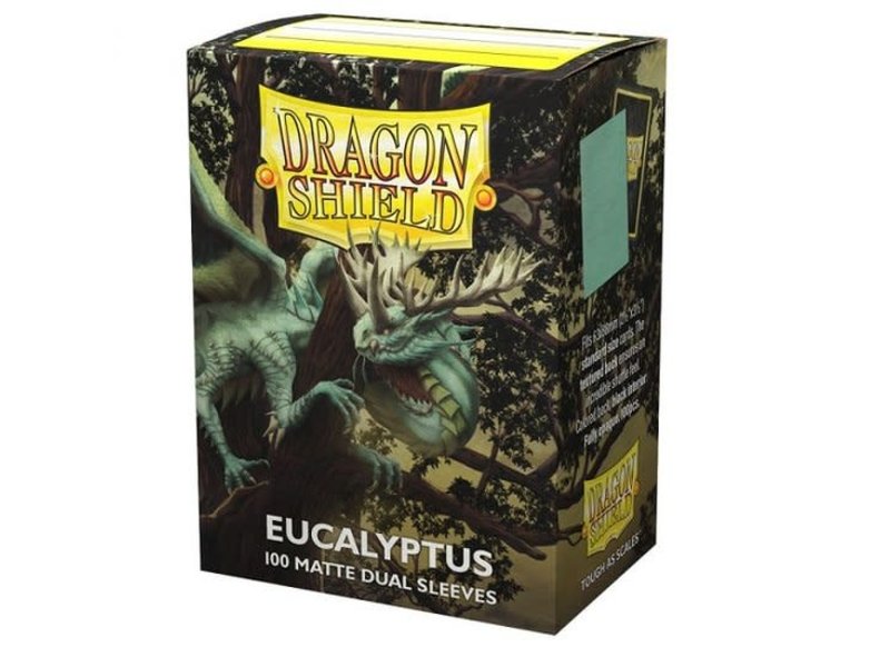 Dragon Shield Dragon Shields - Matte DUAL Card Sleeves (100) - Eucalyptus