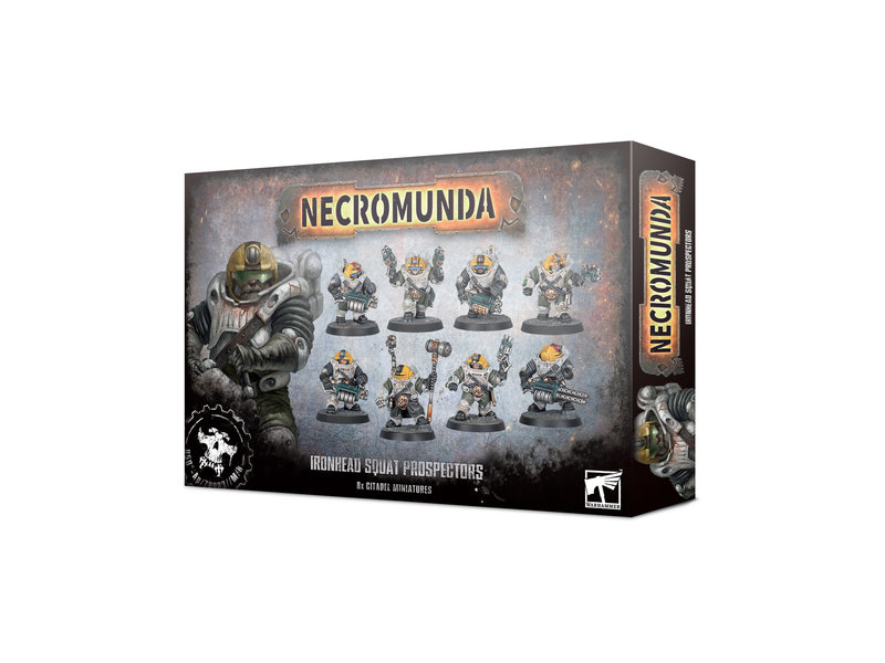 Games Workshop Necromunda - Ironhead Squat Prospectors