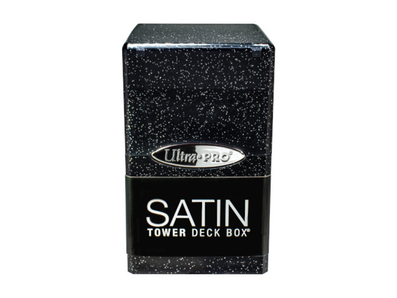 Ultra Pro Ultra Pro Deck Box Satin Tower Glitter Black