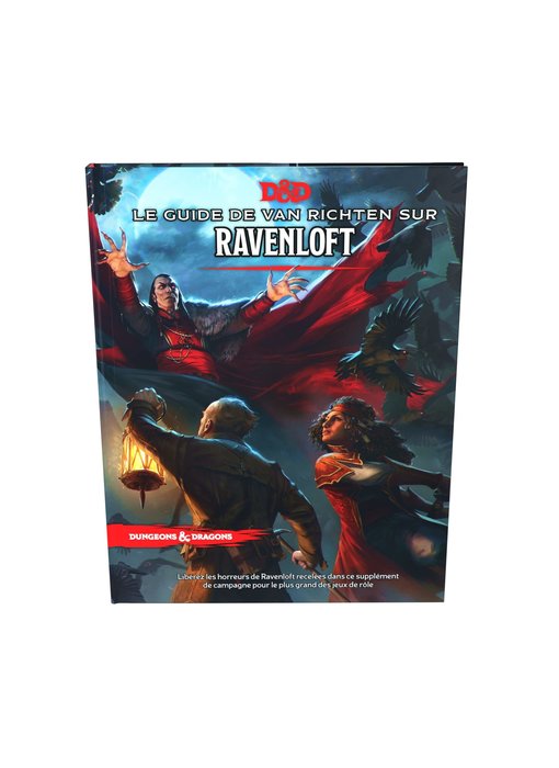 D&D French Rpg Van Richten's Guide To Ravenloft (HC)