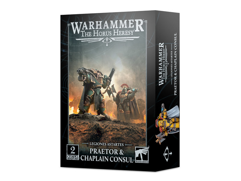 Games Workshop Legion Astartes - Praetor & Chaplain Consul