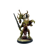 Games Workshop MAGGOTKIN OF NURGLE Poxbringer, Herald of Nurgle #1 WELL PAINTED