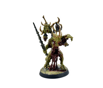 MAGGOTKIN OF NURGLE Poxbringer, Herald of Nurgle #1 WELL PAINTED