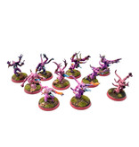 Games Workshop THOUSAND SONS 10 Pink Horrors #5 PRO PAINTED Warhammer 40K