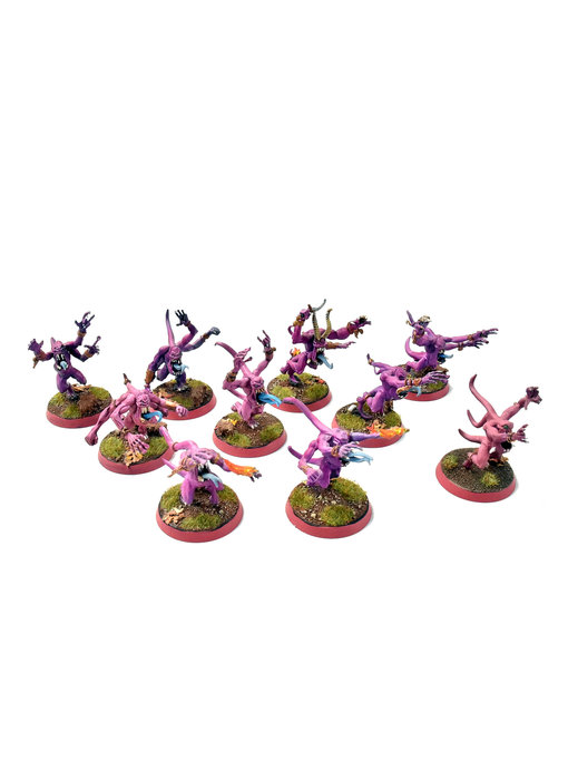THOUSAND SONS 10 Pink Horrors #5 PRO PAINTED Warhammer 40K