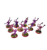 Games Workshop THOUSAND SONS 10 Pink Horrors #5 PRO PAINTED Warhammer 40K
