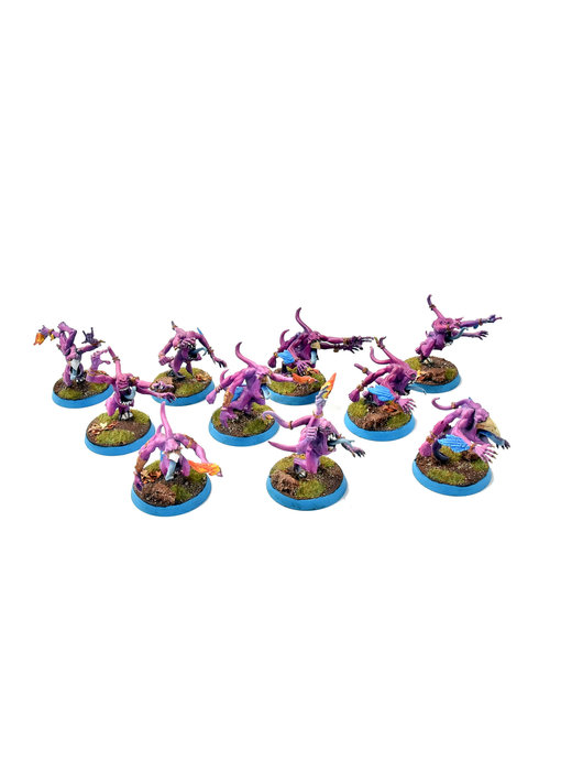 THOUSAND SONS 10 Pink Horrors #3 PRO PAINTED Warhammer 40K
