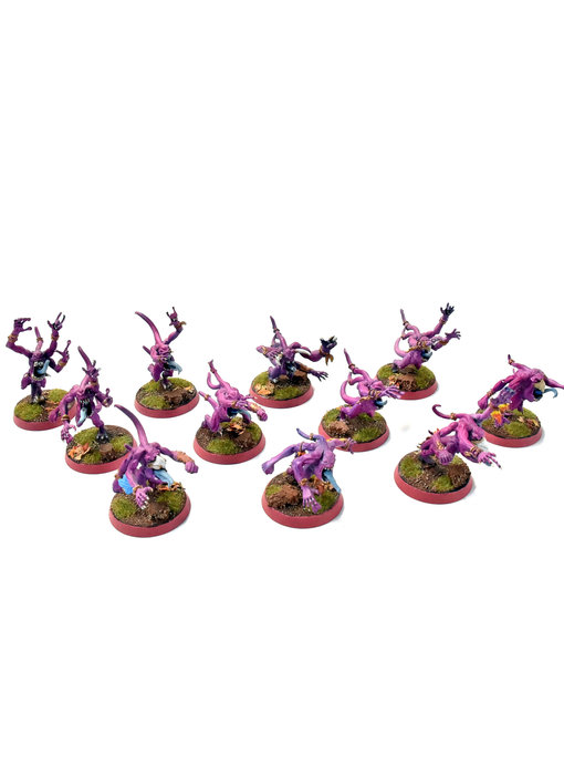 THOUSAND SONS 10 Pink Horrors #6 PRO PAINTED Warhammer 40K