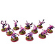 THOUSAND SONS 10 Pink Horrors #6 PRO PAINTED Warhammer 40K