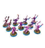 Games Workshop THOUSAND SONS 10 Pink Horrors #2 PRO PAINTED Warhammer 40K