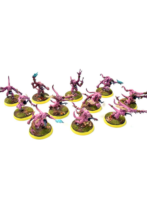 THOUSAND SONS 10 Pink Horrors #9 PRO PAINTED Warhammer 40K