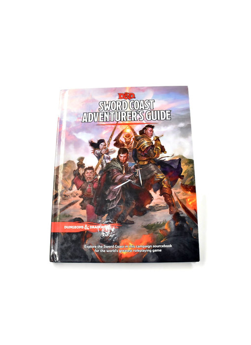 DUNGEONS & DRAGONS Sword Coast Adventurer's Guide Used Good Condition