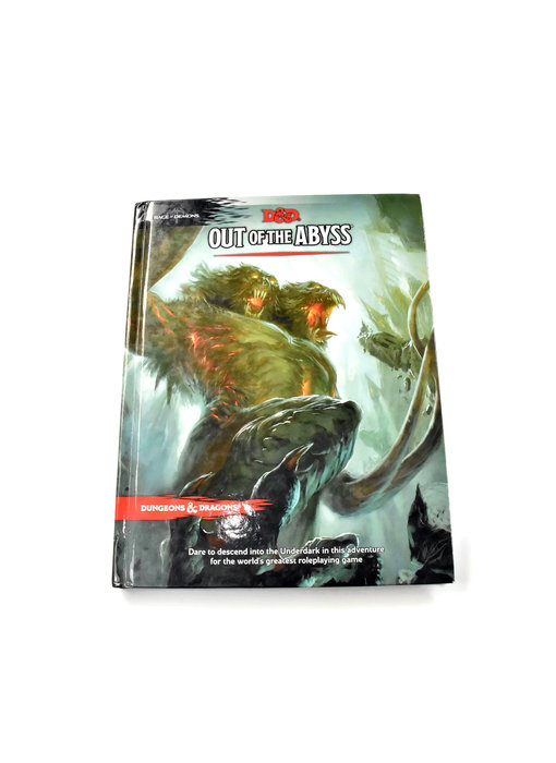 DUNGEONS & DRAGONS Out of The Abyss Used Good Condition
