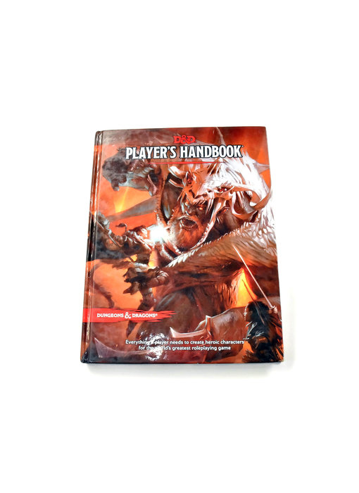 DUNGEONS & DRAGONS Player's Handbook Used Bad Condition