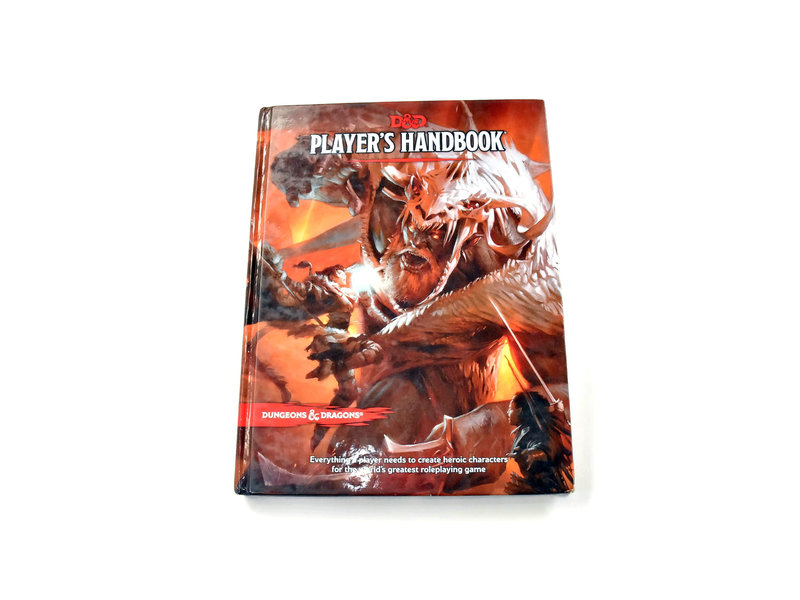 Wizards of the Coast DUNGEONS & DRAGONS Player's Handbook Used Bad Condition