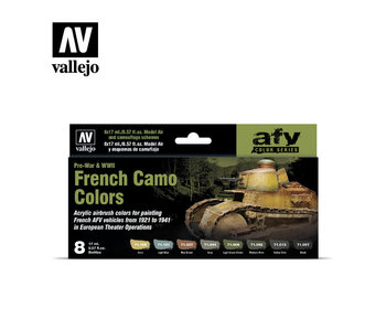 Vallejo - AFV Color French Camo Colors Pre-War/Wwii